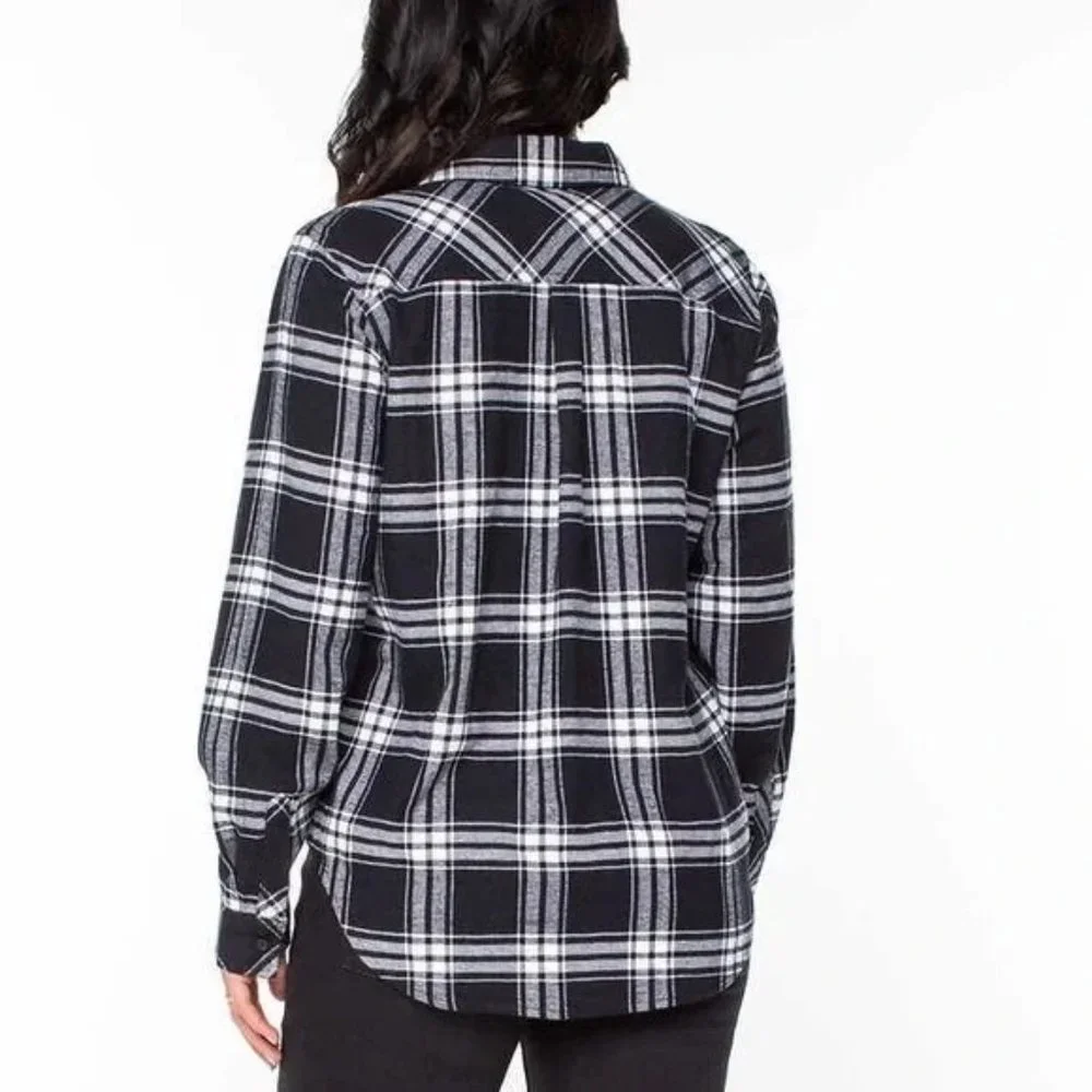 Brand new Well Worn Super Soft Cotton Blend Flannel Classic Plaid Shirt - Picture 7 of 7
